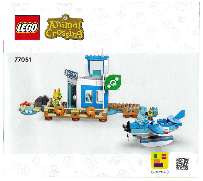 77051 Fly with Dodo Airlines (Used) LEGO Animal Crossing