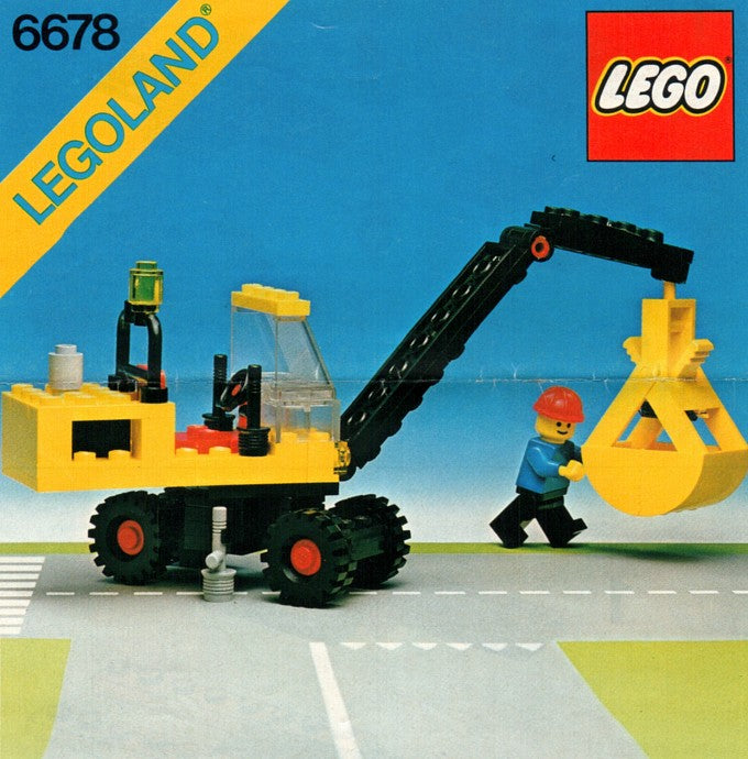 6678 Pneumatic Crane (Used) LEGO Town