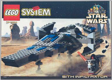 7151 Sith Infiltrator (Used) LEGO Star Wars