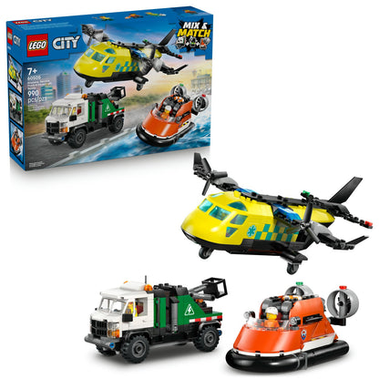 60505 Airplane, Service Truck & Hovercraft Remix