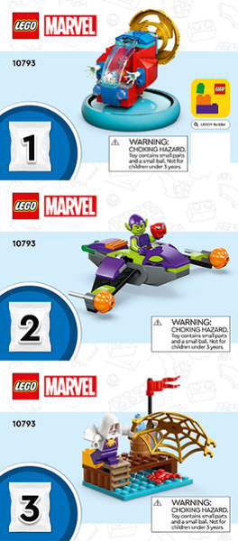 10793 Spidey vs. Green Goblin (Certified) LEGO Super Heroes