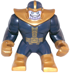 Thanos - Large Figure, Dark Blue and Pearl Gold Outfit, Arms, and Helmet (sh0230)