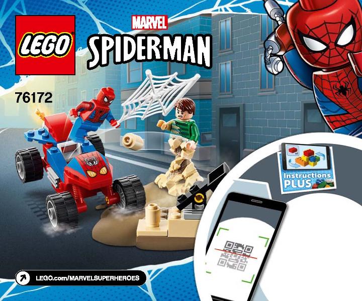 76172 Spider-Man and Sandman Showdown (Used) LEGO Super Heroes