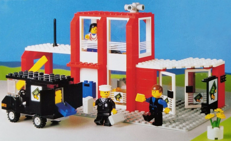 1490 Town Bank (Retired) LEGO Town