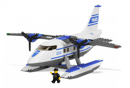 7723 Police Pontoon Plane (Used) LEGO City
