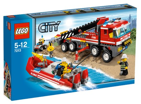 7213 Off-Road Fire Truck & Fireboat (Retired) LEGO City