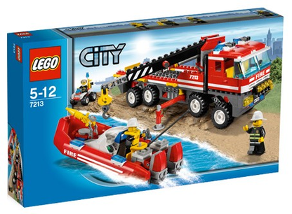 7213 Off-Road Fire Truck & Fireboat (Retired) LEGO City