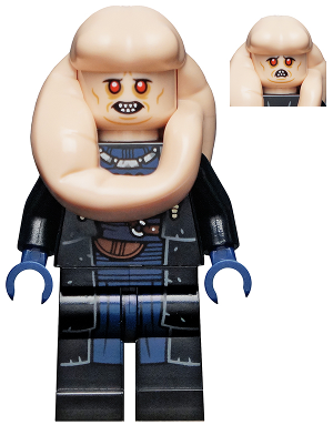 Bib Fortuna - Black Robe, Reddish Brown Straps (sw1193)
