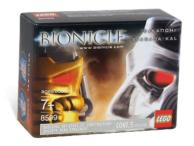 8599 Krana-Kal Mask Pack (American Version) (Retired) LEGO BIONICLE