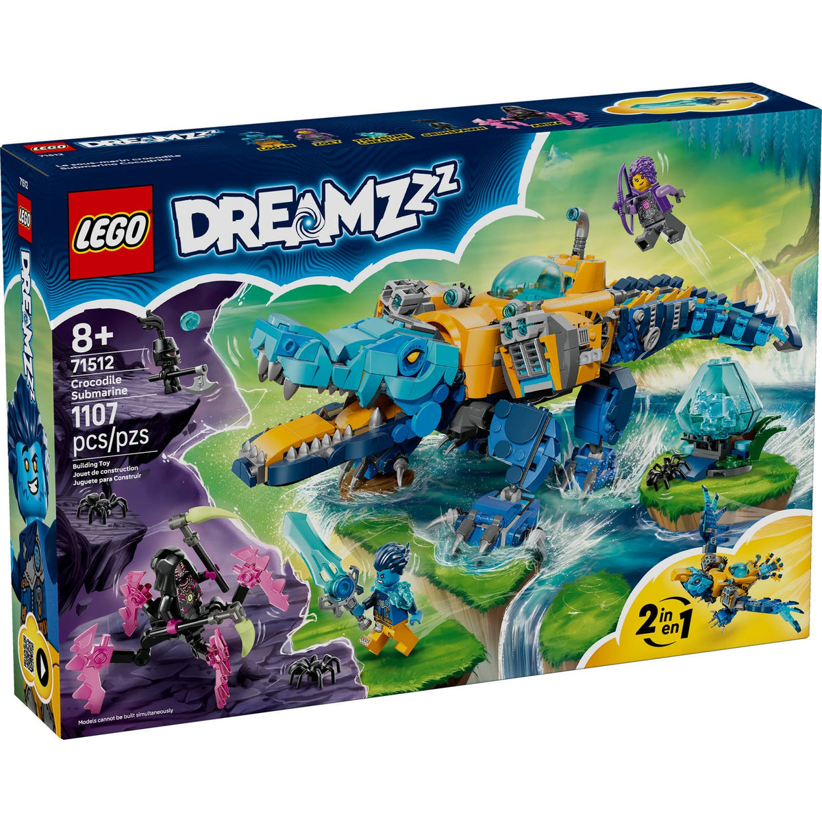 71512 Crocodile Submarine (Retired) LEGO Dreamzzz