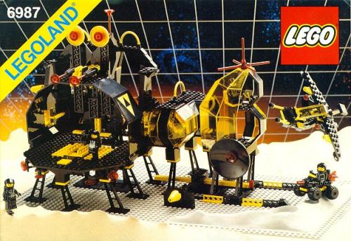 6987 Message Intercept Base (Used) LEGO Space