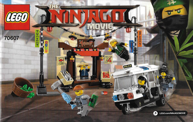 70607 NINJAGO City Chase (Used) LEGO The LEGO Ninjago Movie