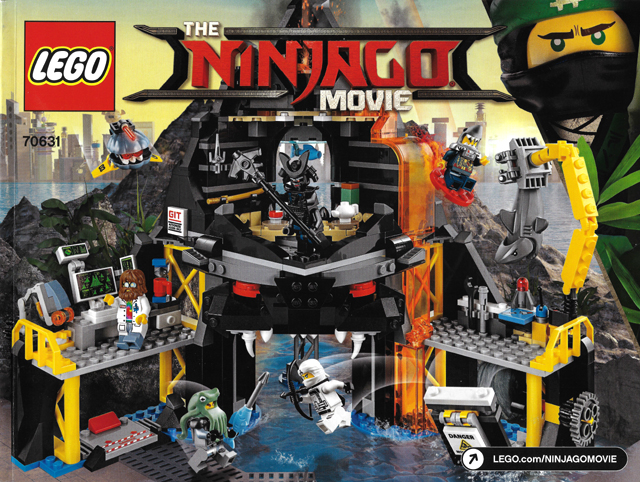 70631 Garmadon's Volcano Lair (Used) LEGO The LEGO Ninjago Movie