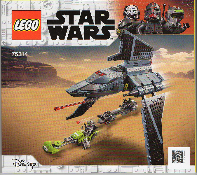 75314 The Bad Batch Attack Shuttle (Used) LEGO Star Wars