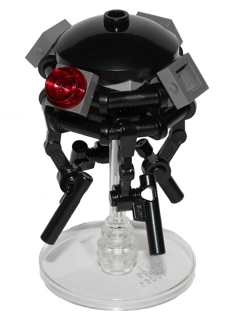 Imperial Probe Droid - Dark Bluish Gray Sensors, Reddish Brown Round Plate Inside (sw0712)