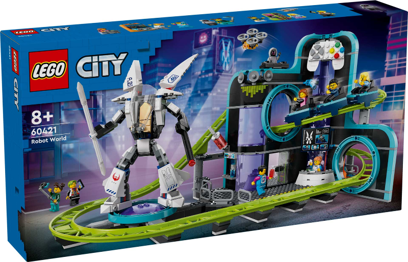 60421 Robot World Roller-Coaster Park (Retired) LEGO City