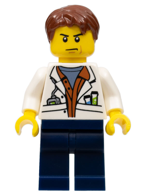 City Jungle Scientist (Minifigure Only) (col309)
