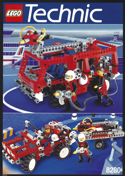 8280 Fire Engine / Fire Response Unit (Used) LEGO TECHNIC
