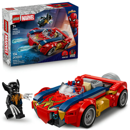 76336 Spider-Man Car vs. Venomized Wolverine