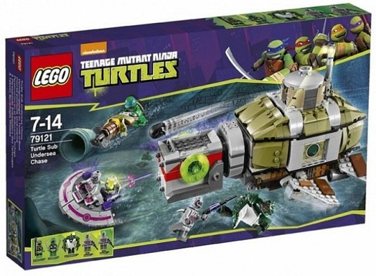 79121 Turtle Sub Undersea Chase (Retired) LEGO Teenage Mutant Ninja Turtles