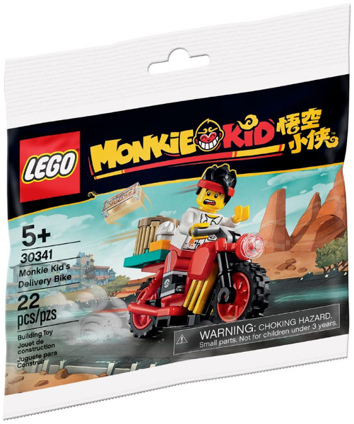 30341 Monkie Kid's Delivery Bike (Retired) LEGO Monkie Kid