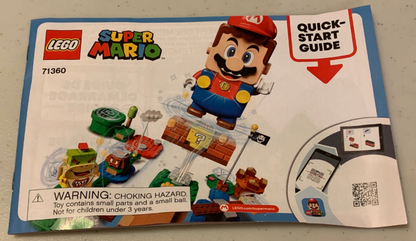71360 Adventures with Mario - Starter Course (Certified) LEGO Super Mario