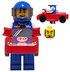 Race Car Guy, Series 18 (Minifigure Only) (col324)