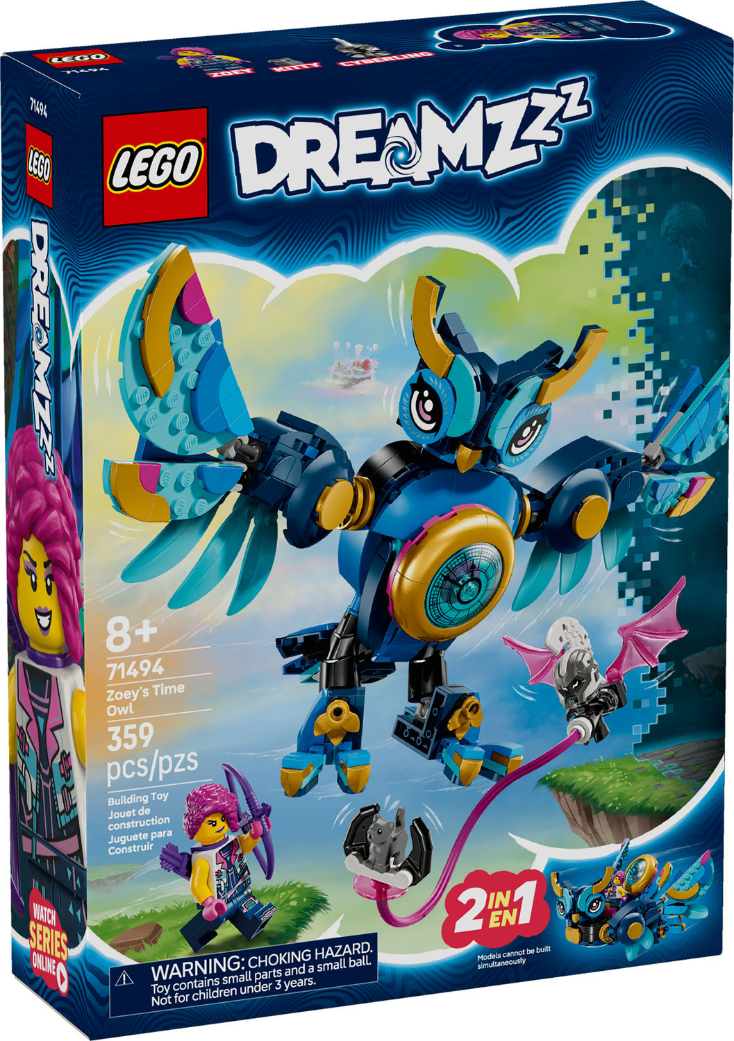71494 Zoey's Time Owl (Retired) LEGO Dreamzzz