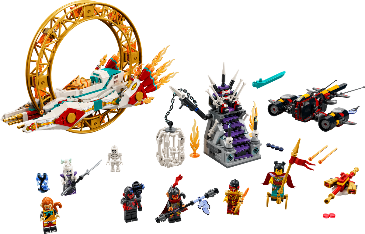 80034 Nezha's Fire Ring (Used) LEGO Monkie Kid