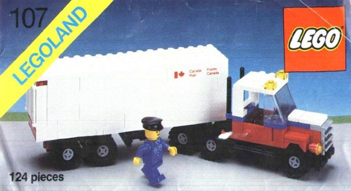 107 Mail Truck (Used) LEGO Town