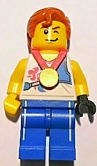 Agile Archer, Team GB (Minifigure Only) (tgb009)