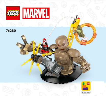 76280 Spider-Man vs. Sandman: Final Battle (Certified) LEGO Super Heroes