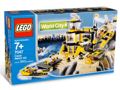 7047 Coast Watch HQ (Retired) LEGO Town