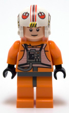 Luke Skywalker - Pilot Suit, Detailed Torso and Helmet (sw0295)