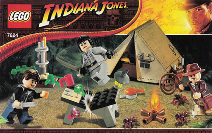 7624 Jungle Duel (Used) LEGO Indiana Jones