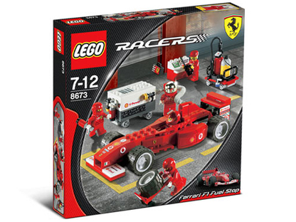 8673 Ferrari F1 Fuel Stop (Retired) LEGO Racers