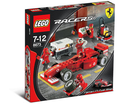 8673 Ferrari F1 Fuel Stop (Retired) LEGO Racers