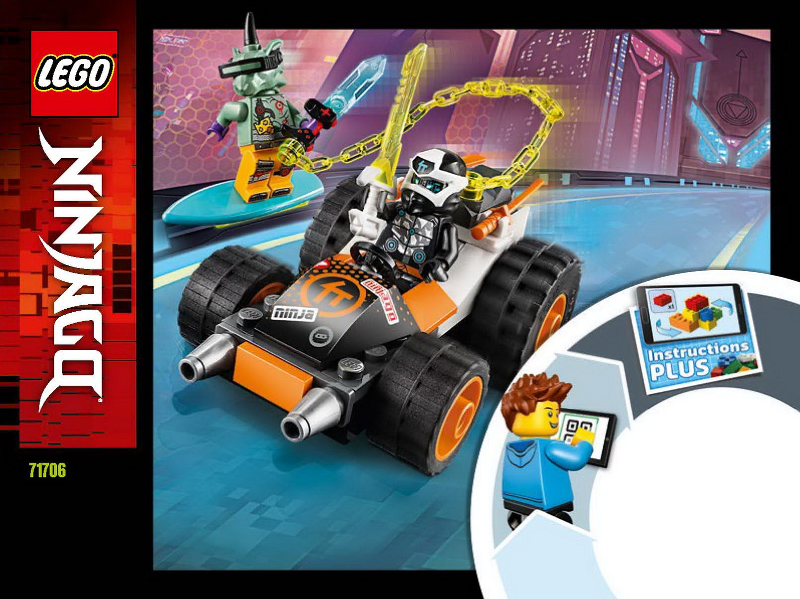 71706 Cole's Speeder Car (Certified) LEGO Ninjago