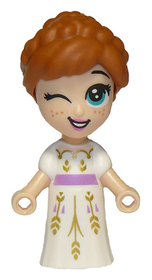 Anna - Micro Doll, White Dress (dp084)