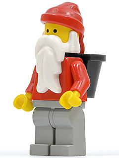 Santa, Light Gray Legs, D-Basket (hol006)