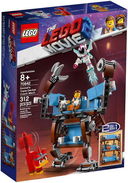 70842 Emmet's Triple-Decker Couch Mech (Retired) LEGO The LEGO Movie 2