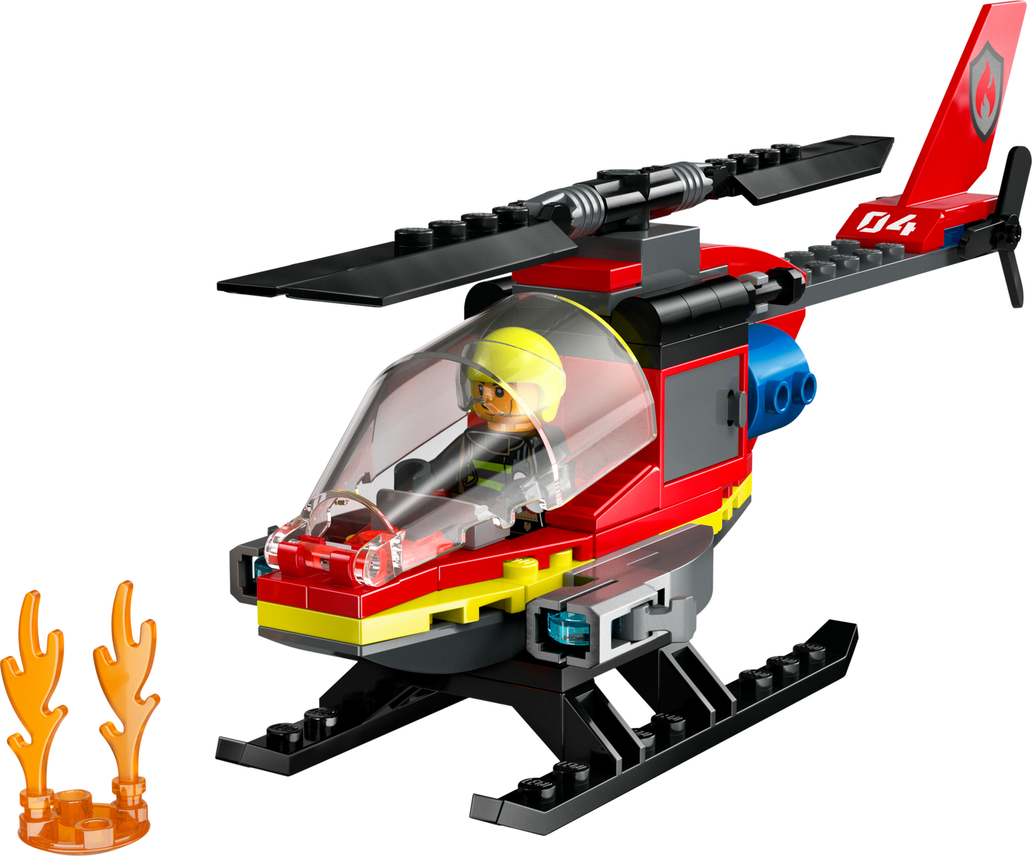 60411 Fire Rescue Helicopter