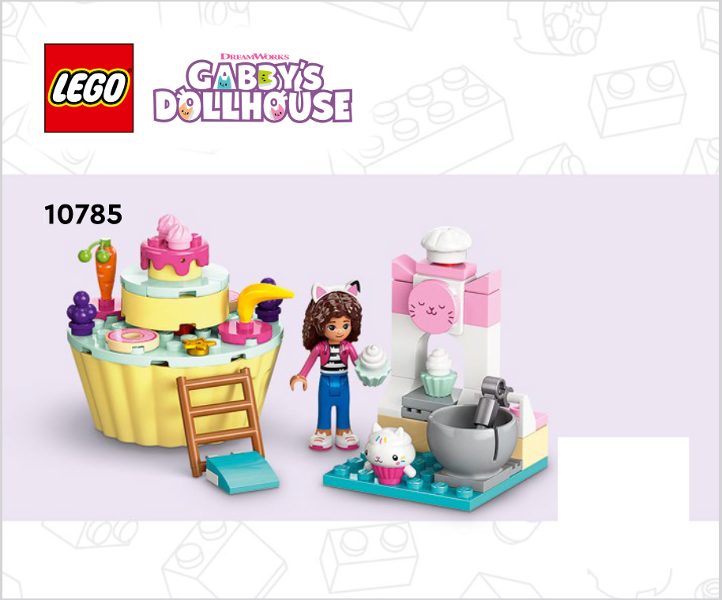 10785 Bakey with Cakey Fun (Certified) LEGO Gabbys Dollhouse