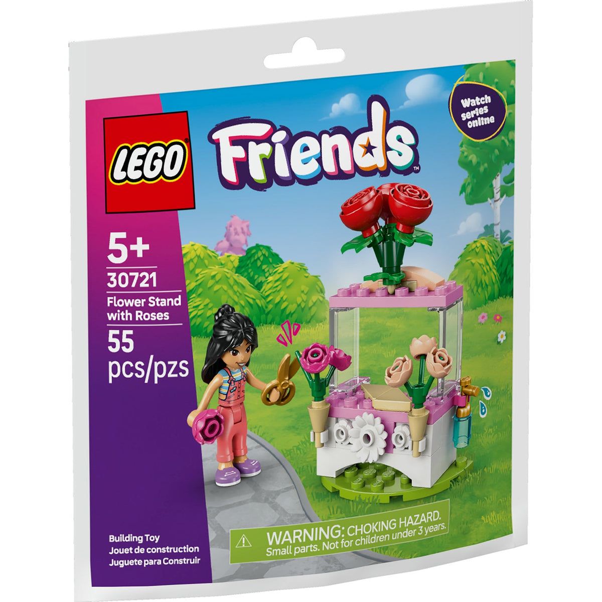 30721 Flower Stand with Roses (Retired) LEGO Friends