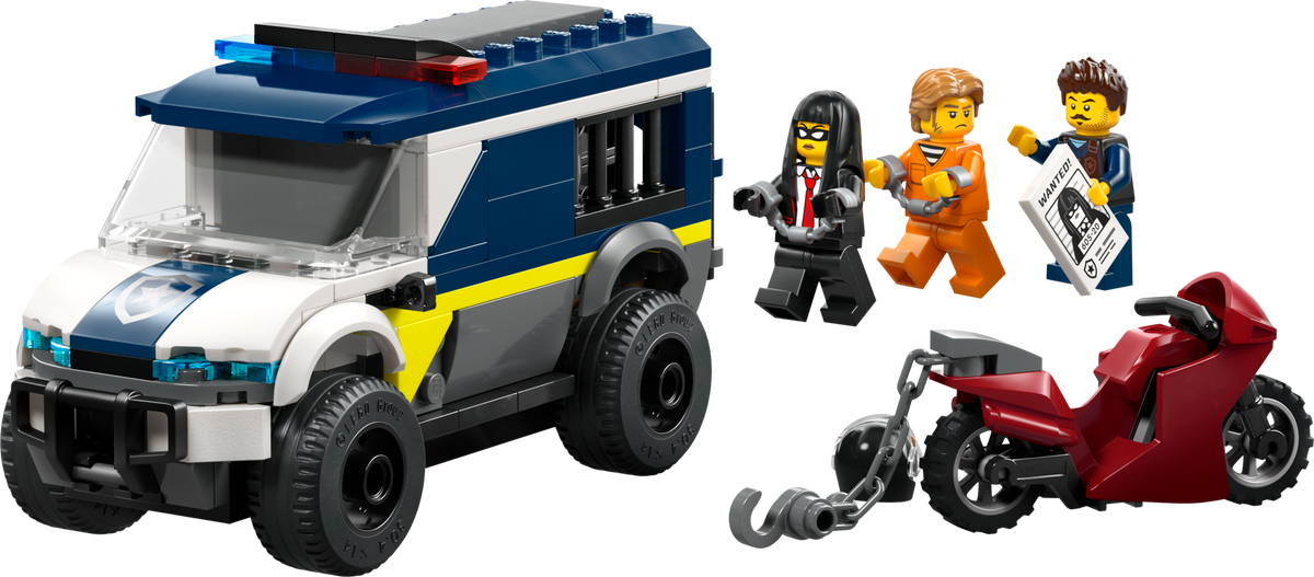 60479 Police Prisoner Transport Van (Certified) LEGO City
