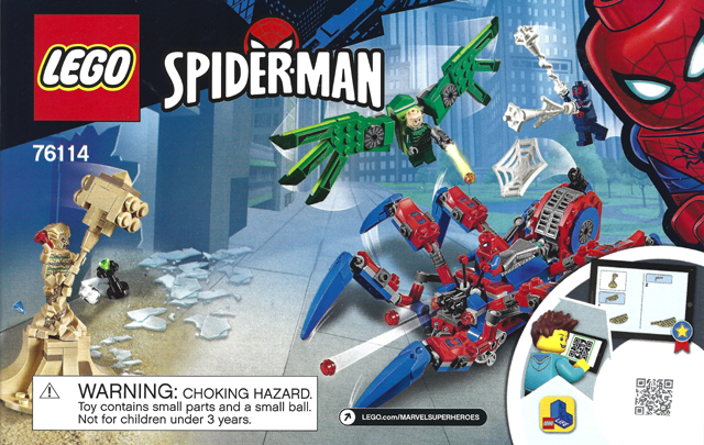 76114 Spider-Man's Spider Crawler (Used) LEGO Super Heroes