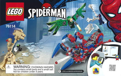 76114 Spider-Man's Spider Crawler (Used) LEGO Super Heroes