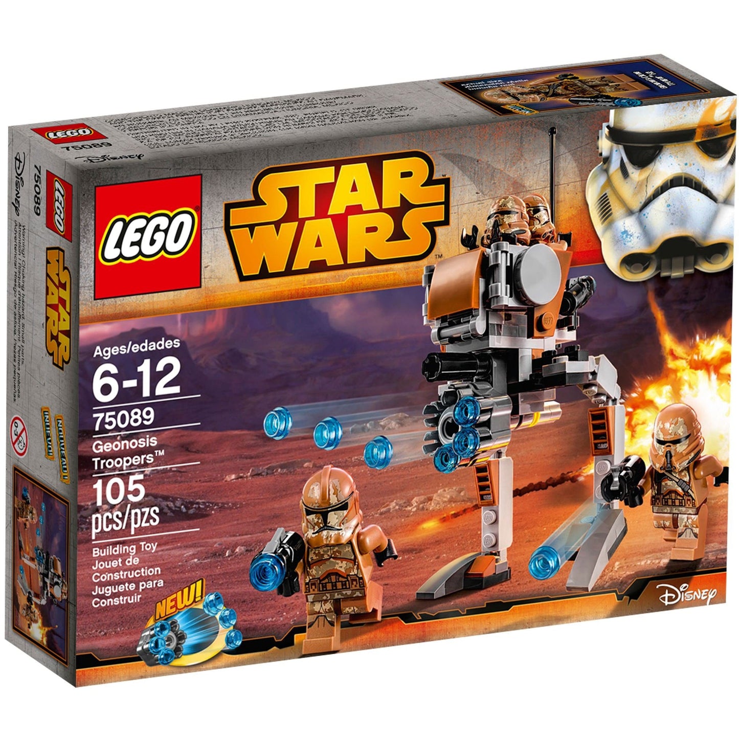 75089 Geonosis Troopers Battle Pack (Retired) LEGO Star Wars