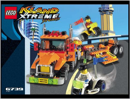 6739 Truck & Stunt Trikes (Used) LEGO Island Xtreme Stunts