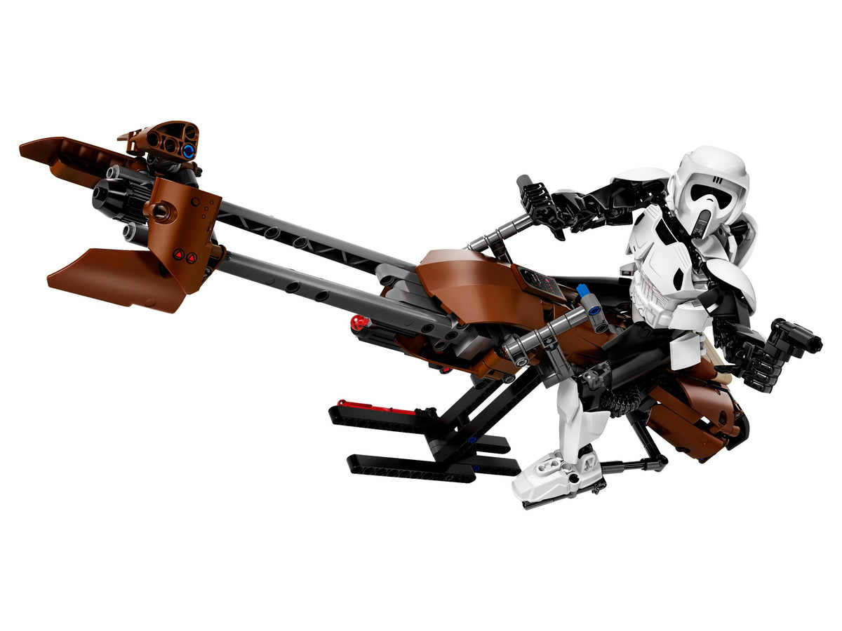 75532 Scout Trooper & Speeder Bike (Used) LEGO Star Wars